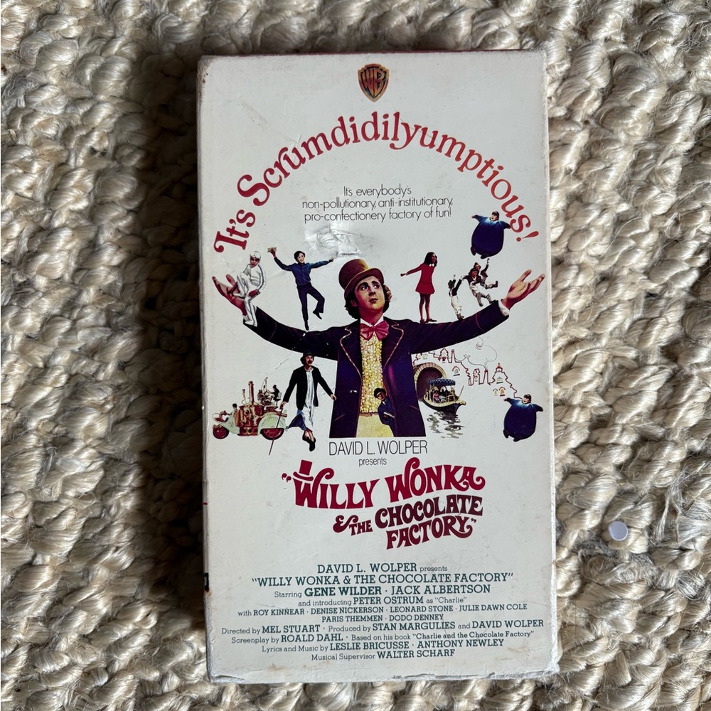 Willy Wonka & the Chocolate Factory VHS